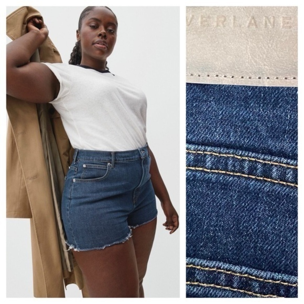Everlane The Way High Denim Jean Shorts 29